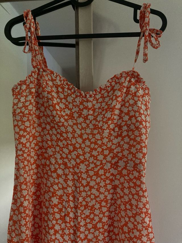 Vestido Mango - Naranja - Talla S