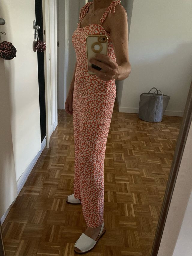 Vestido Mango - Naranja - Talla S