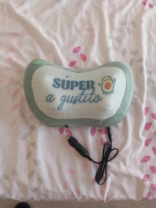 Almohada masajeadora para coche