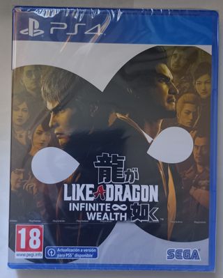 Like a Dragon Infinite Wealth PS4 precintado ES