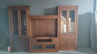 Mueble salón madera