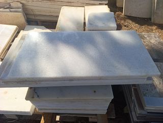 Losas mármol Blanco Luna