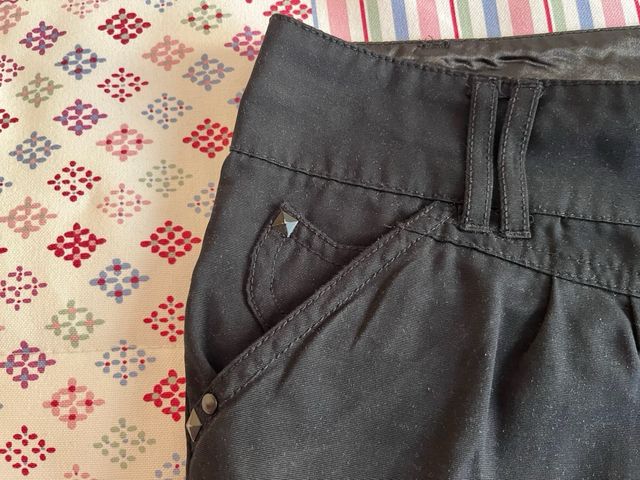 Shorts negros Stradivarius - M/38/10