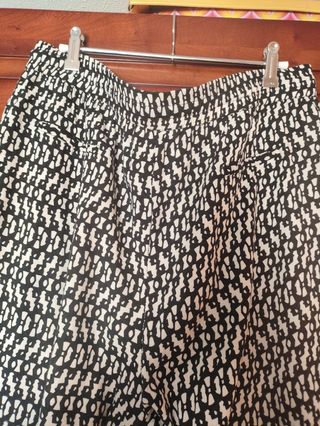 Pantalones Negro/Blanco