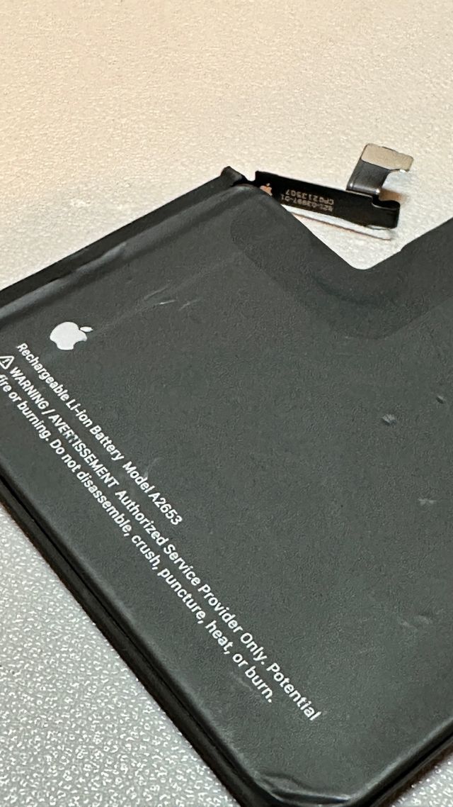 Batteria iPhone 13 Pro Max - 84%. Originale Apple 