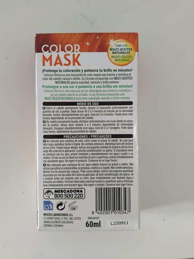Color Mask Deliplus Cobre
