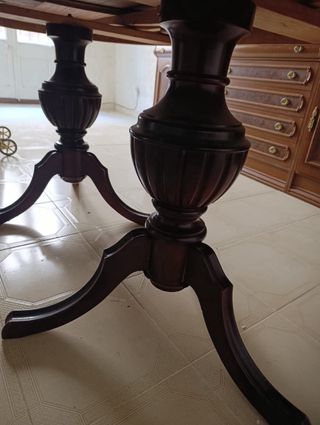 Mesa ovalada madera - Comedor