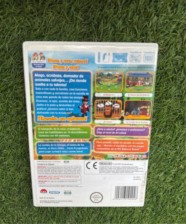 Wii Playmobil Circus - Juego Familiar