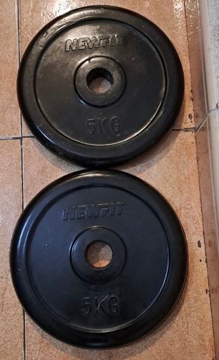 PESAS DISCOS SALTER DE CAUCHO