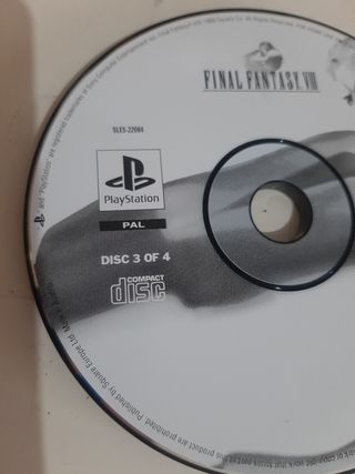 Final Fantasy VIII PS1 PAL - Disco 3/4