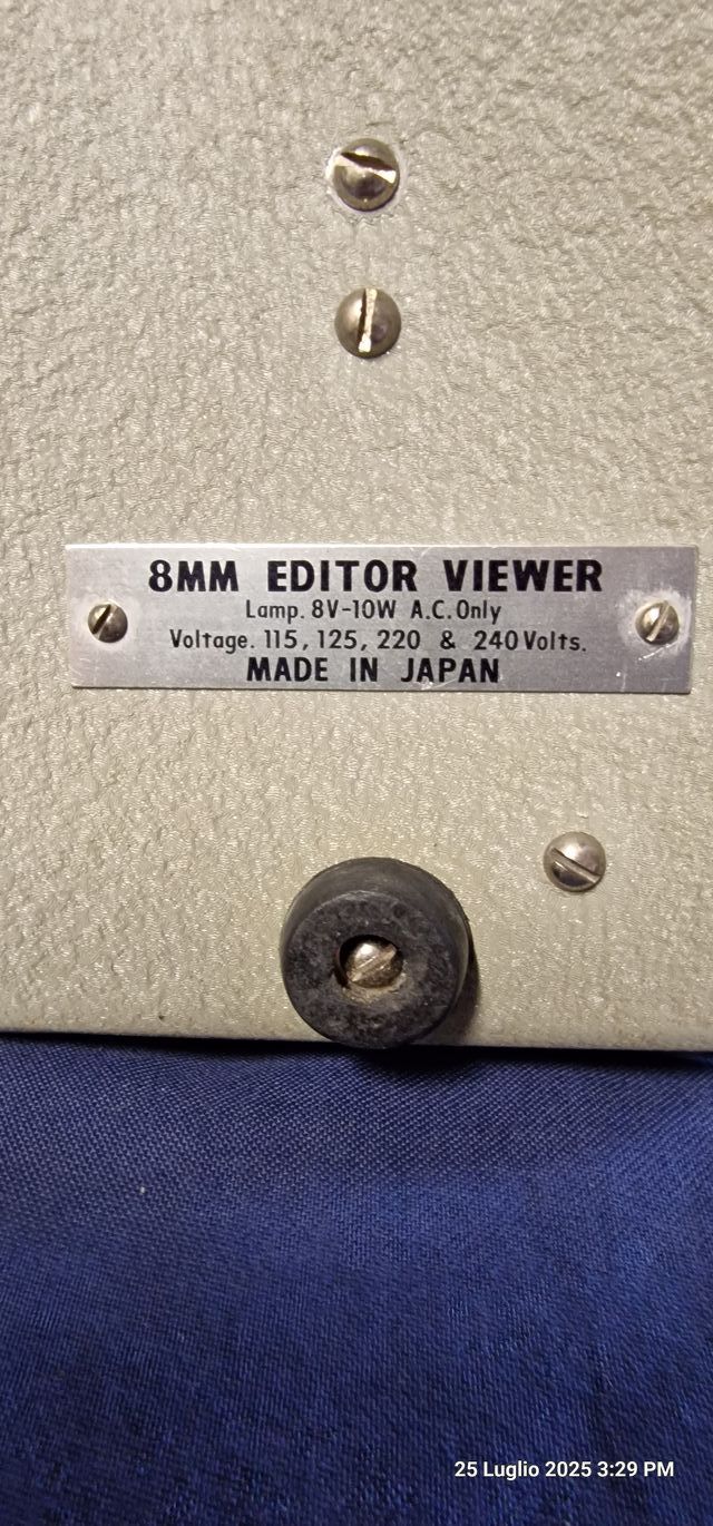 Moviola Stein 8mm: Editor vintage