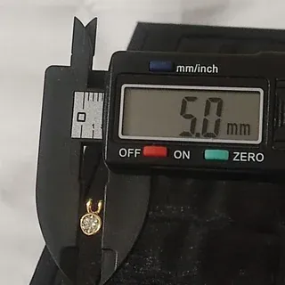 Pendientes moissanita-plata