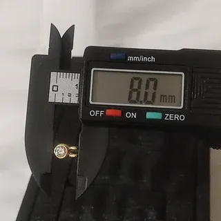 Pendientes moissanita-plata