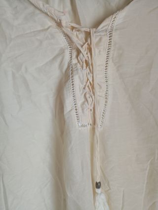 Blusa beige - Talla única