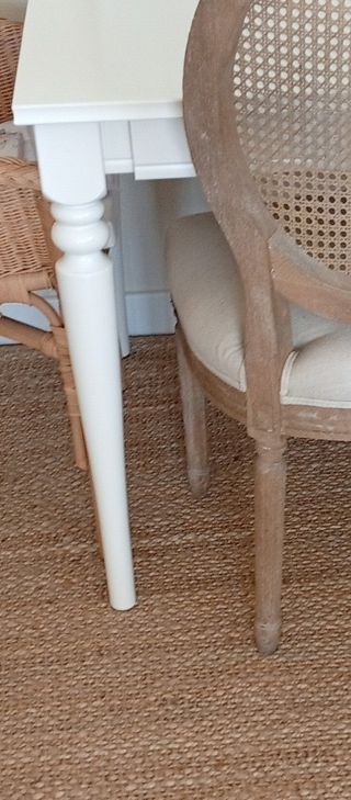 Mesa comedor Ikea extensible blanco.