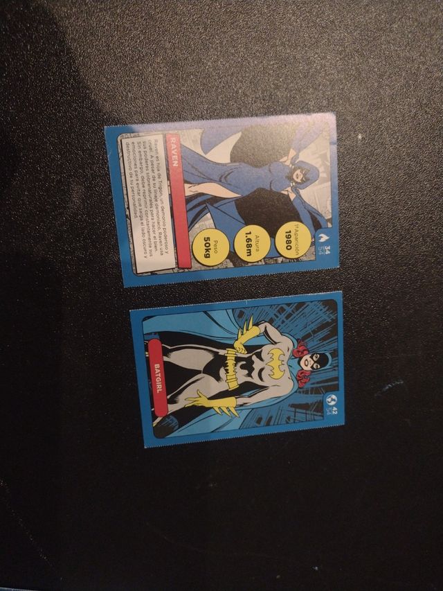 Cartas DC Carrefour - 40 cartas diferentes