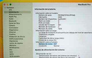 PORTÁTIL MACBOOK PRO 13 A1989 i7/16GB/256GB #5