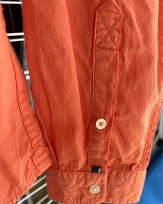 Camisa Salsa naranja M Slim