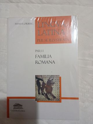 Libro latin  Lingua latina per se illustrata 
