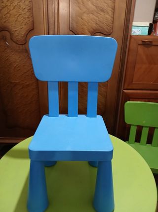 Mesa y silla infantil