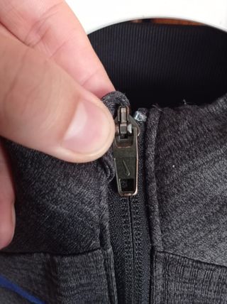 Felpa Nike grigia leggera