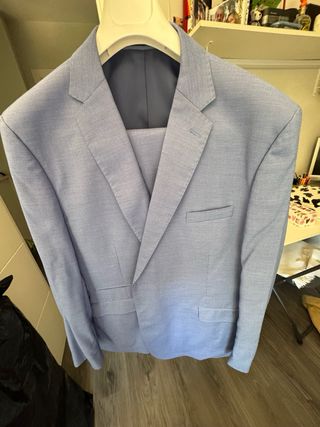Traje azul celeste 4XL (62)