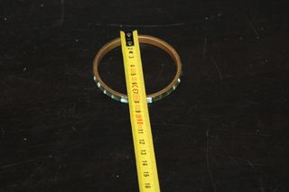 Bracciale resina ottone vintage