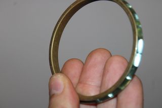 Bracciale resina ottone vintage