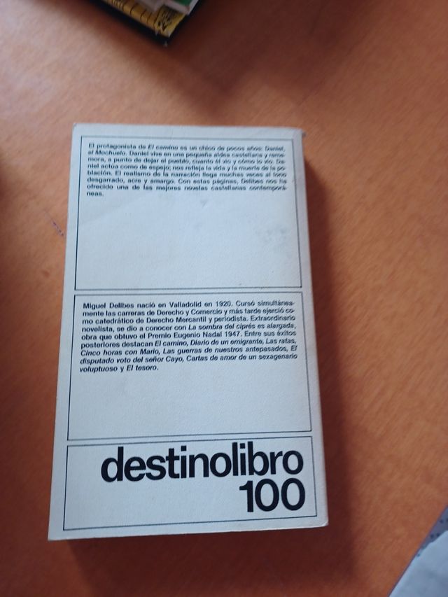 El camino (Coleccion Destinolibro) (Spanish Edi...