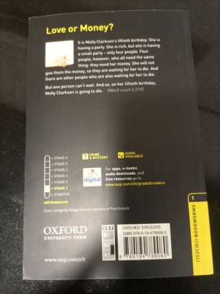 [(Oxford Bookworms Library: Stage 1: Love or Mo...