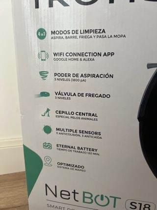 Robot aspiradora Ikohs Netbot S18