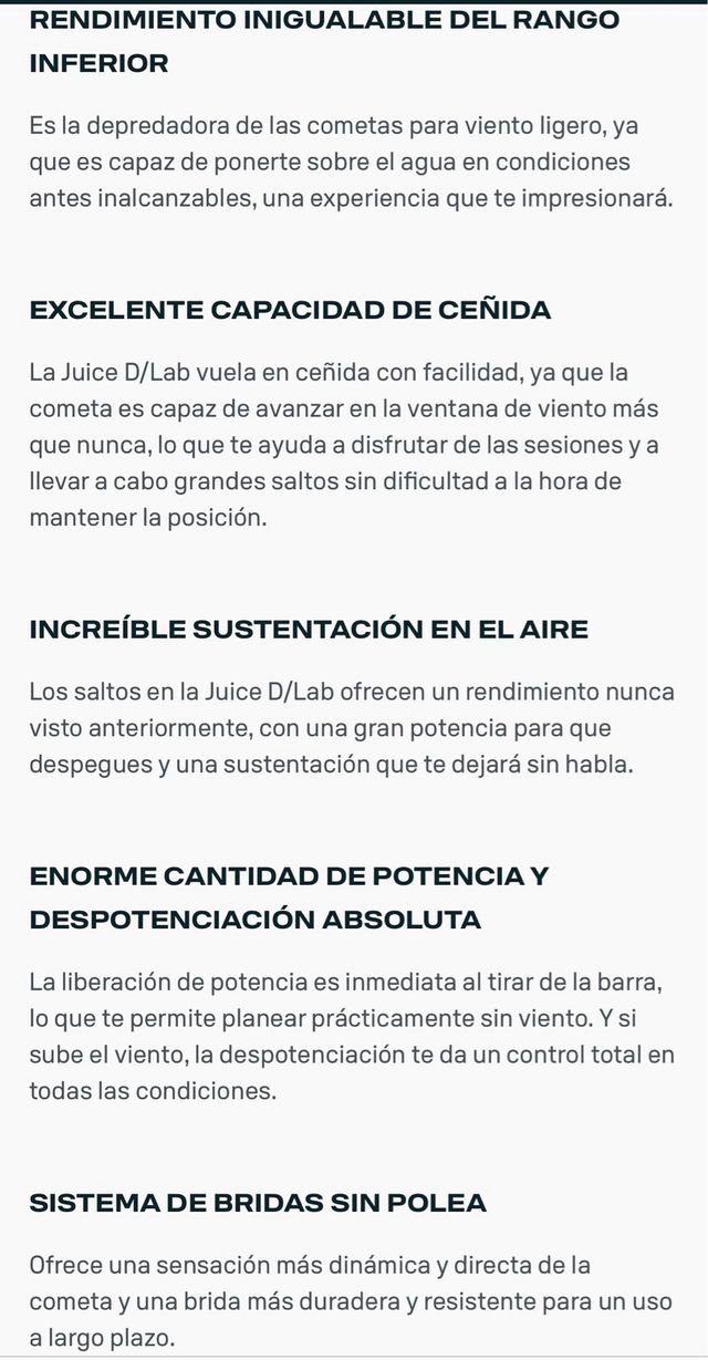 Cometa Duotone Juice 13m