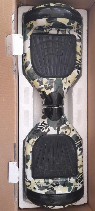 Patinete eléctrico camuflaje