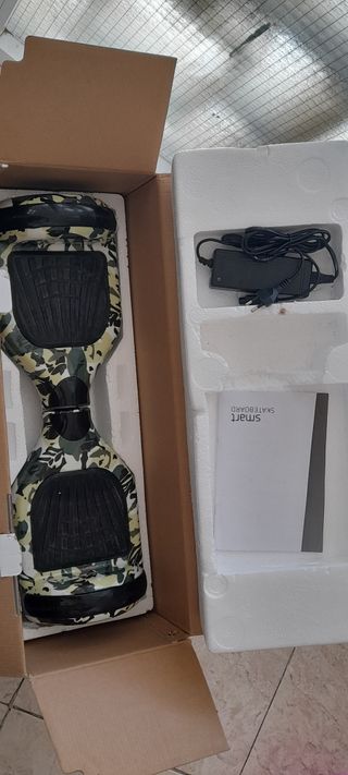 Patinete eléctrico camuflaje