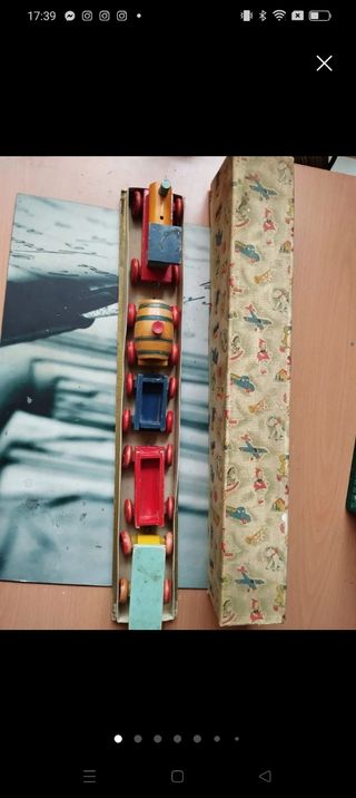 Tren Juguete Antiguo