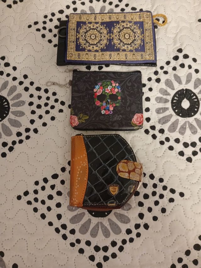 4 Carteras Multicolor