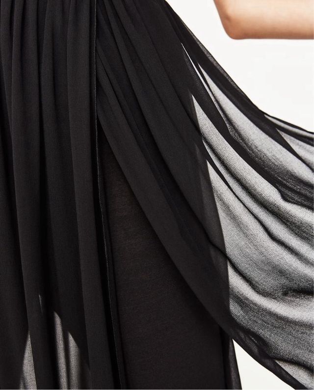 Macacão Bailarina, Zara, preto tamanho S, novo