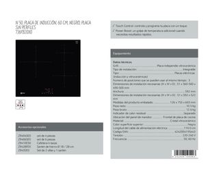 Placa inducción Neff - Nueva, sin abrir