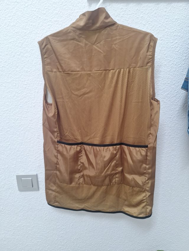 Chaleco ciclismo cortavientos