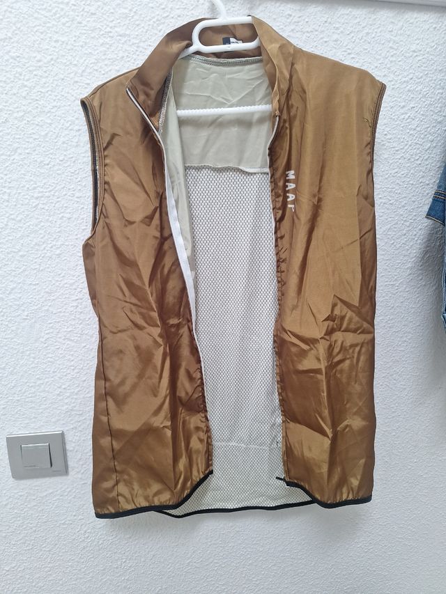 Chaleco ciclismo cortavientos