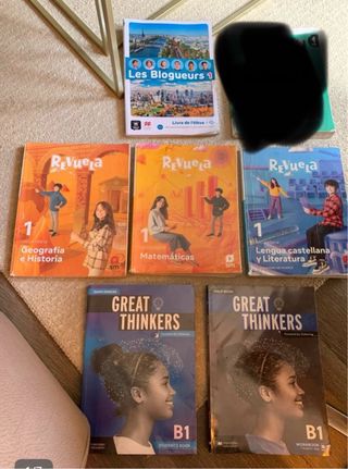 Lote 6 libros 1º ESO Safa Miranda usados