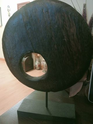 Escultura Zen Feng Shui madera