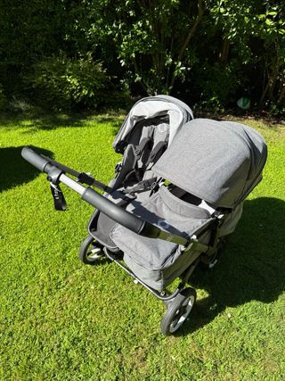 Carrito Gemelar Bugaboo Donkey 5 Duo (¡Excelente!)