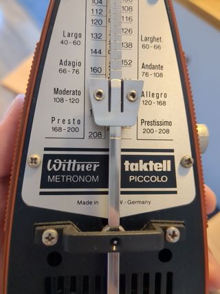 Metrónomo Taktell Piccolo Vintage