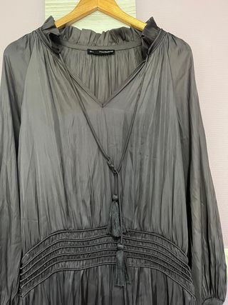 Vestido negro Sfera - Talla L