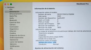 PORTÁTIL MACBOOK PRO 13 A1989 i7/16GB/256GB #10