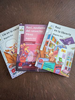 3 Libros infantiles Rasi