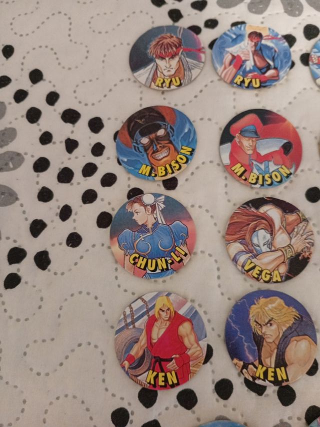Tazos Street Fighter II