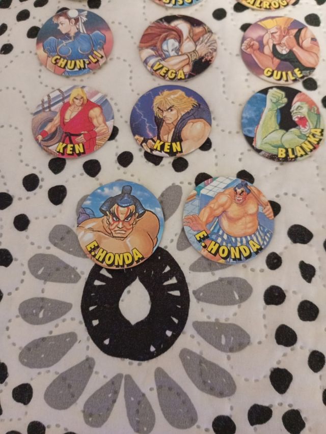 Tazos Street Fighter II