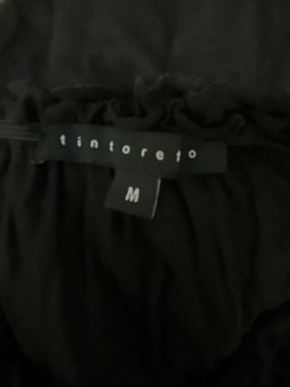 Camiseta negra bordada estilo MÉXICO - Talla M